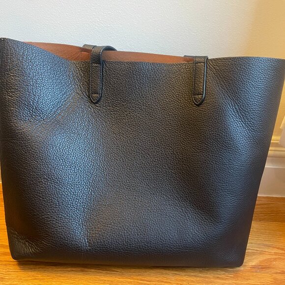 Cuyana Classic Structured Leather Tote - Picture 1 of 4